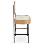 Mossley Dressing Table & Mirror – One Drawer | Natural Oak