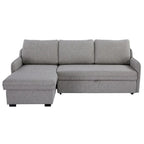 Movra Corner Sofa Bed (Storage) – 3 Seater | Grey