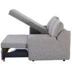 Movra Corner Sofa Bed (Storage) – 3 Seater | Grey