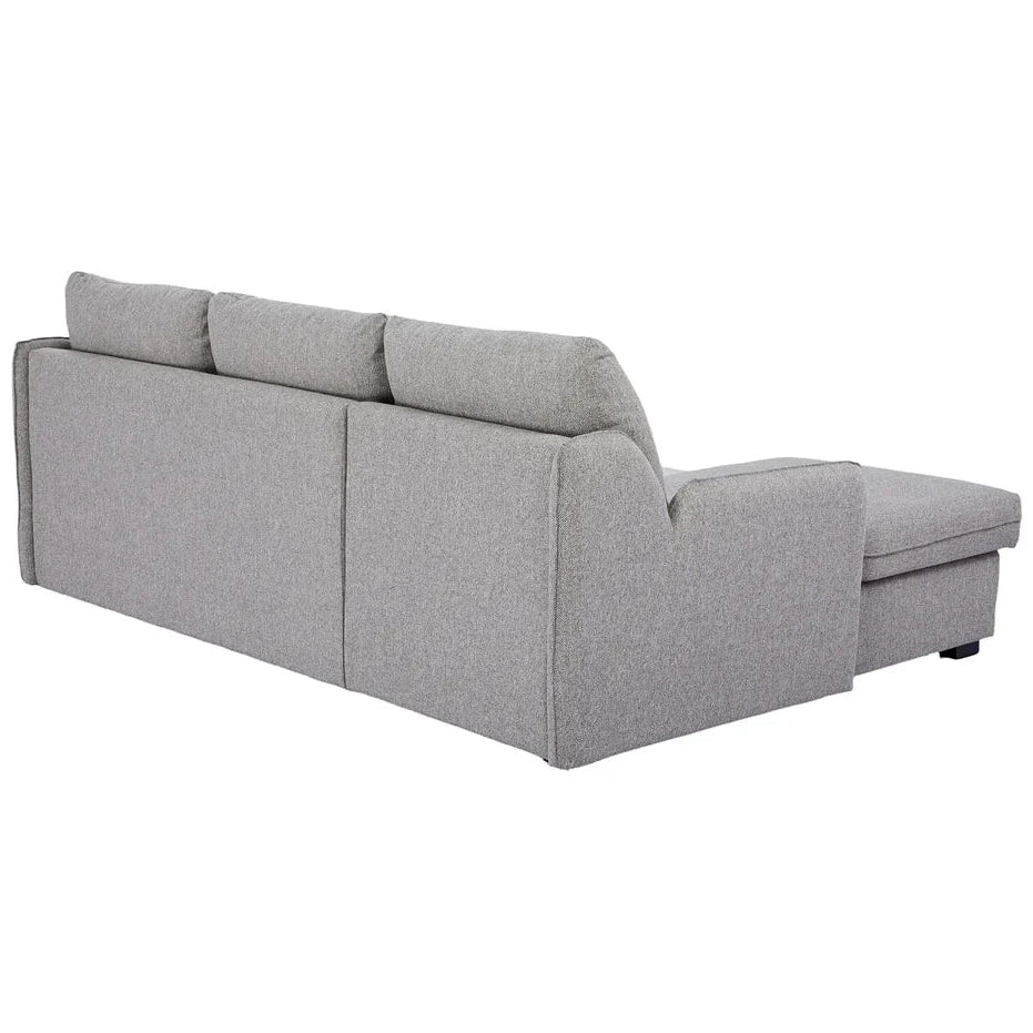 Movra Corner Sofa Bed (Storage) – 3 Seater | Grey