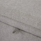 Movra Corner Sofa Bed (Storage) – 3 Seater | Grey