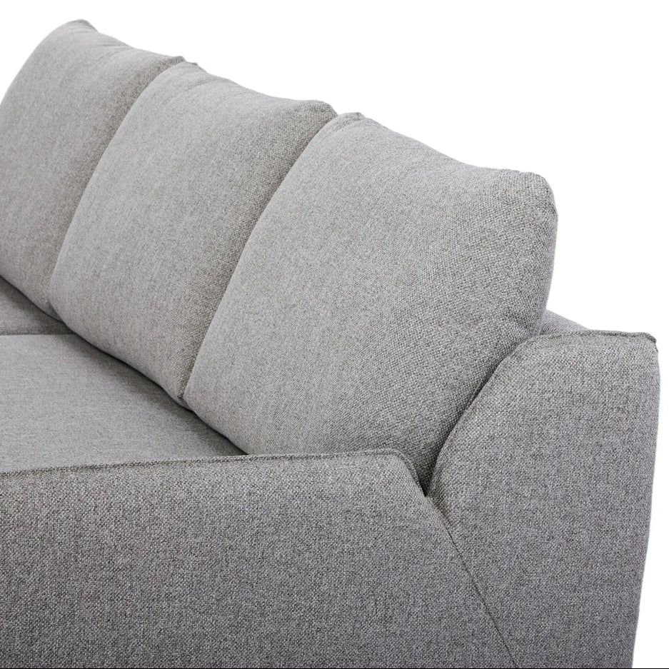 Movra Corner Sofa Bed (Storage) – 3 Seater | Grey