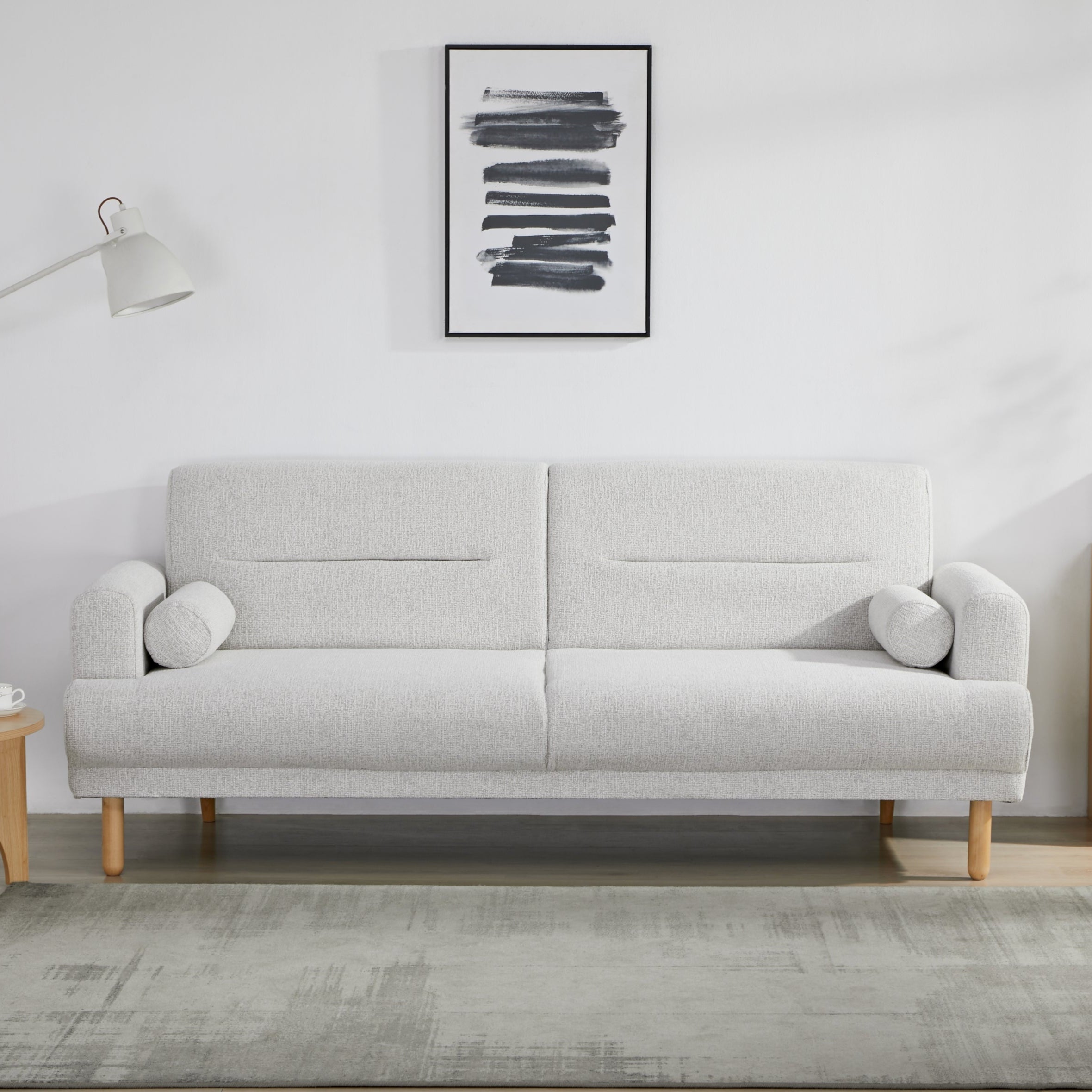 Nuvah Sofa Bed – 3 Seater | Off White