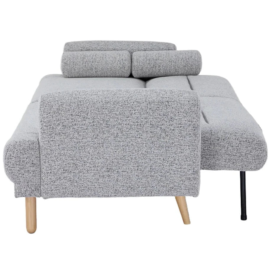 Nuvah Sofa Bed – 3 Seater | Grey