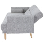 Nuvah Sofa Bed – 3 Seater | Grey