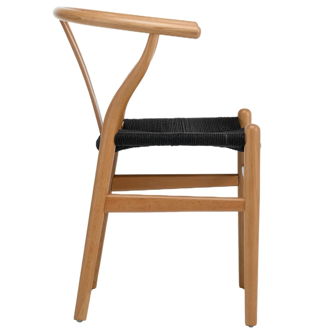 Osunba Dining Chairs – Set of 2 | Black & Natural Beech