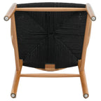 Osunba Dining Chairs – Set of 2 | Black & Natural Beech
