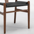 Osunba Dining Chairs – Set of 2 | Black & Espresso