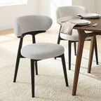 Parsons Dining Chairs – Set of 2 | Light Grey
