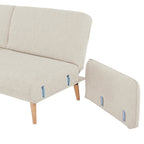 Resten Sofa Bed – 3 Seater | Cream