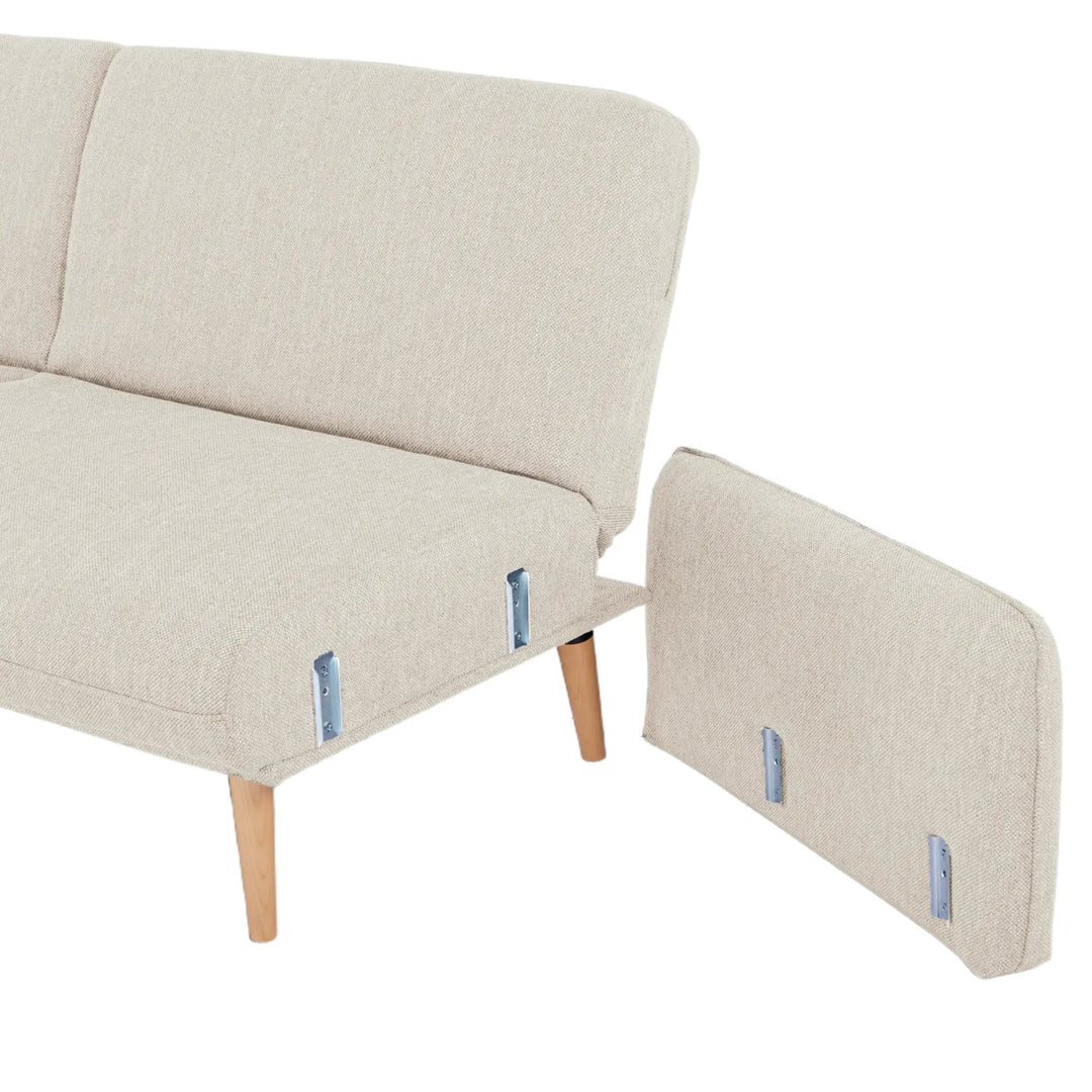 Resten Sofa Bed – 3 Seater | Cream