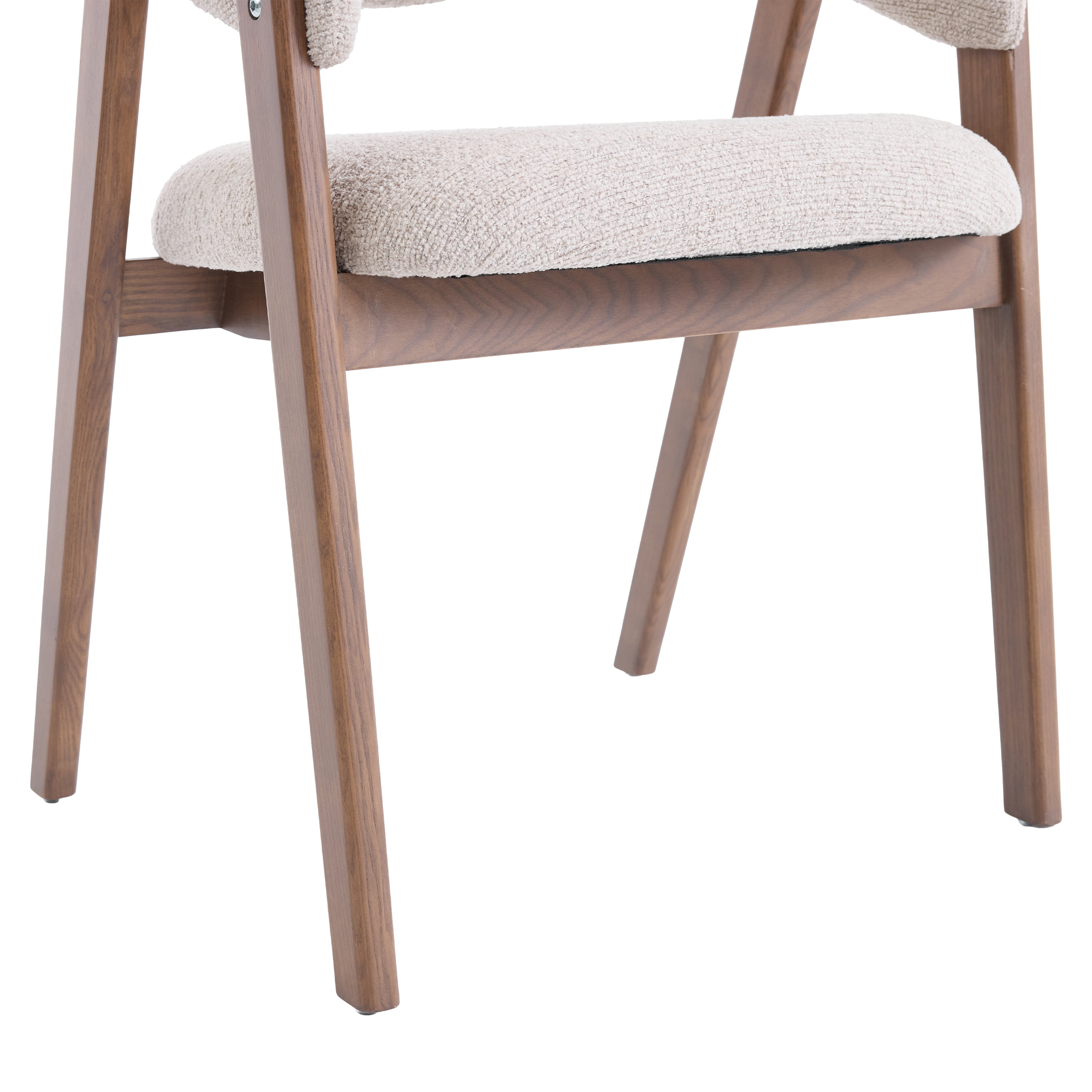 Riverton Boucle Dining Chair – Cream