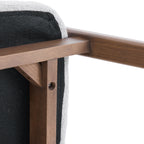 Riverton Boucle Dining Chair – Light Grey