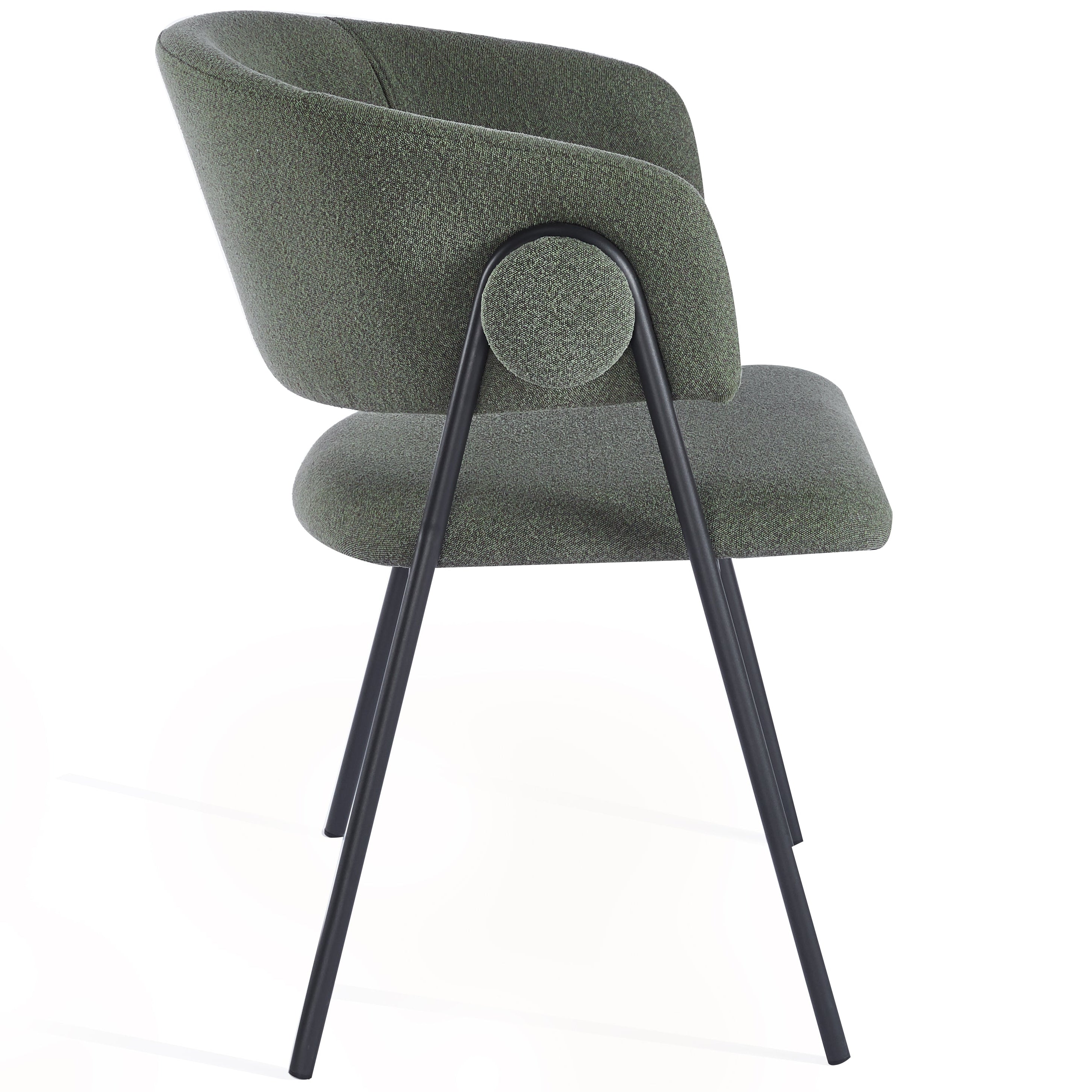 Shiro Dining Chairs – Set of 4 | Olive Green