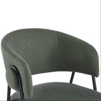 Shiro Dining Chairs – Set of 4 | Olive Green