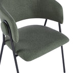 Shiro Dining Chairs – Set of 4 | Olive Green
