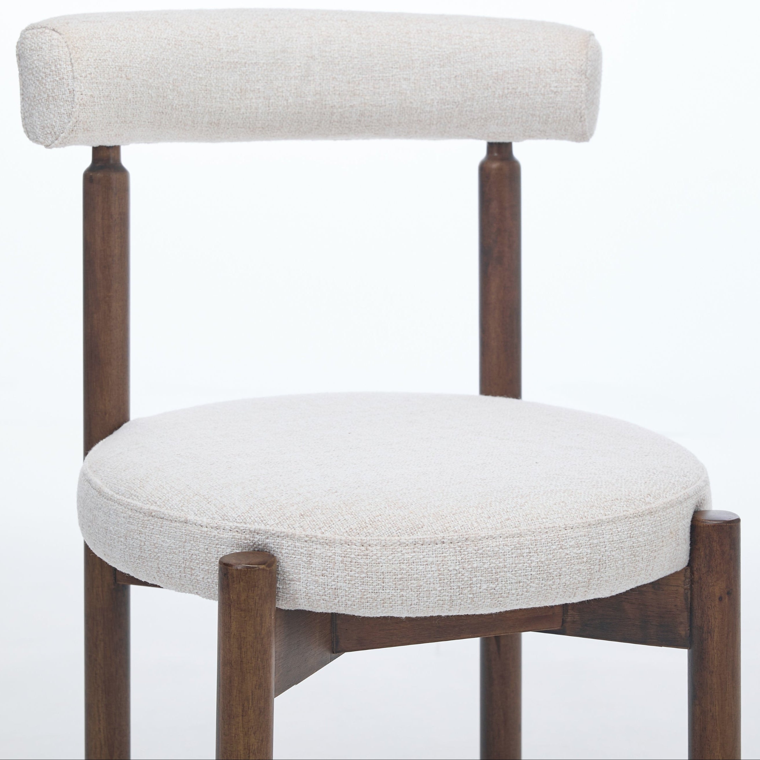 Skara Dining Chairs – Set of 2 - Cream