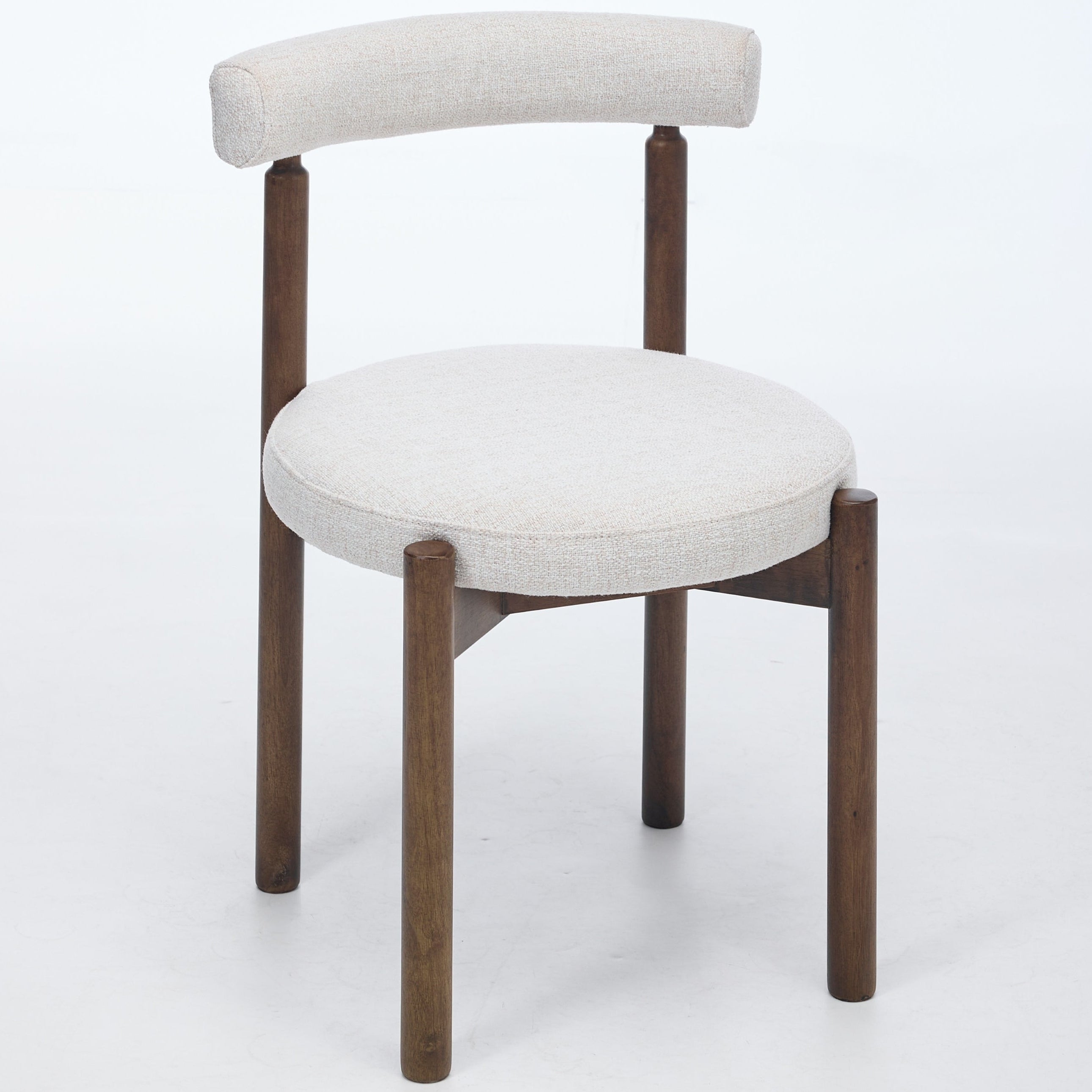 Skara Dining Chairs – Set of 2 - Cream