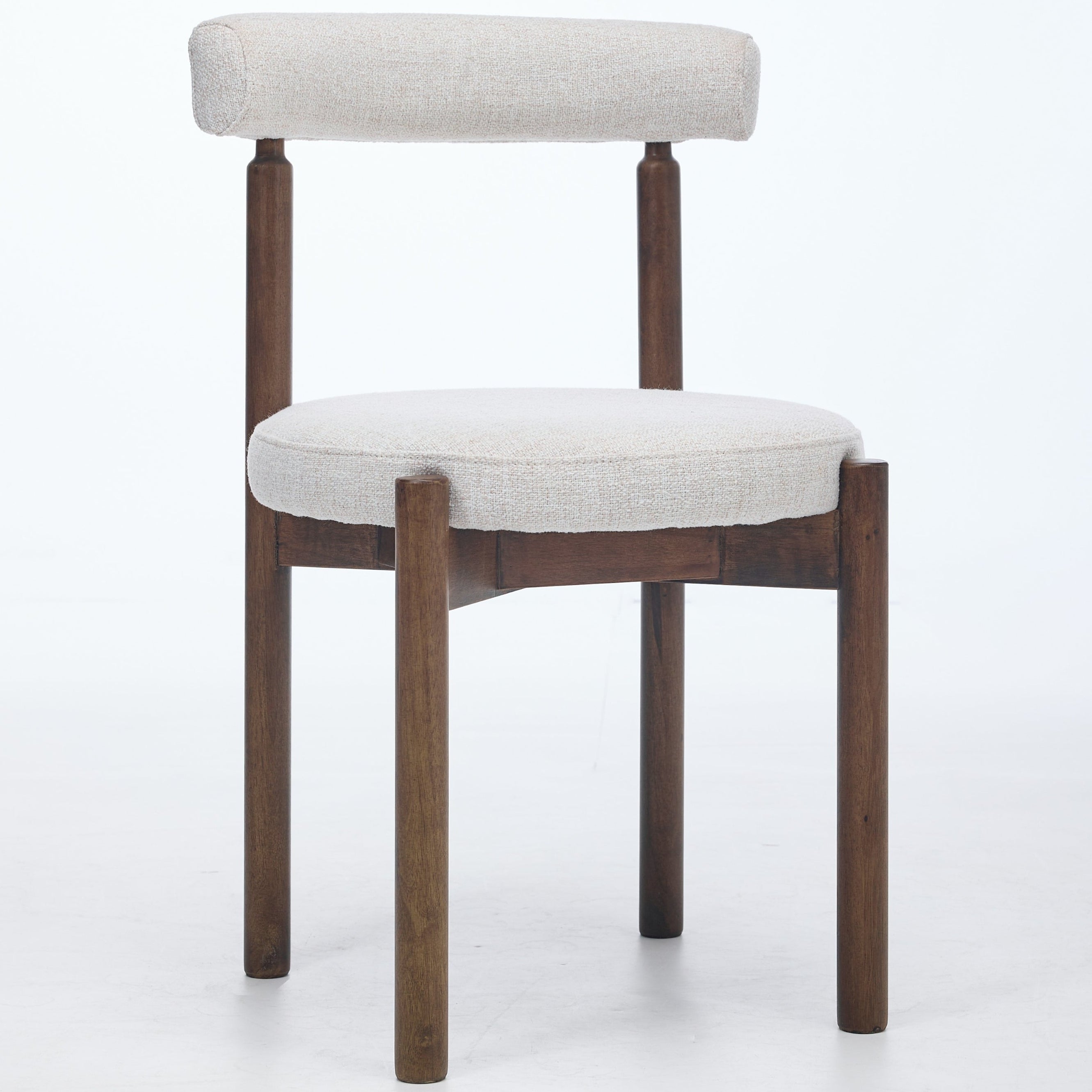 Skara Dining Chairs – Set of 2 - Cream
