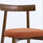 Soma Dining Chairs – Set of 2 | Rusty Orange