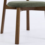 Soma Dining Chairs – Set of 2 | Olive Green