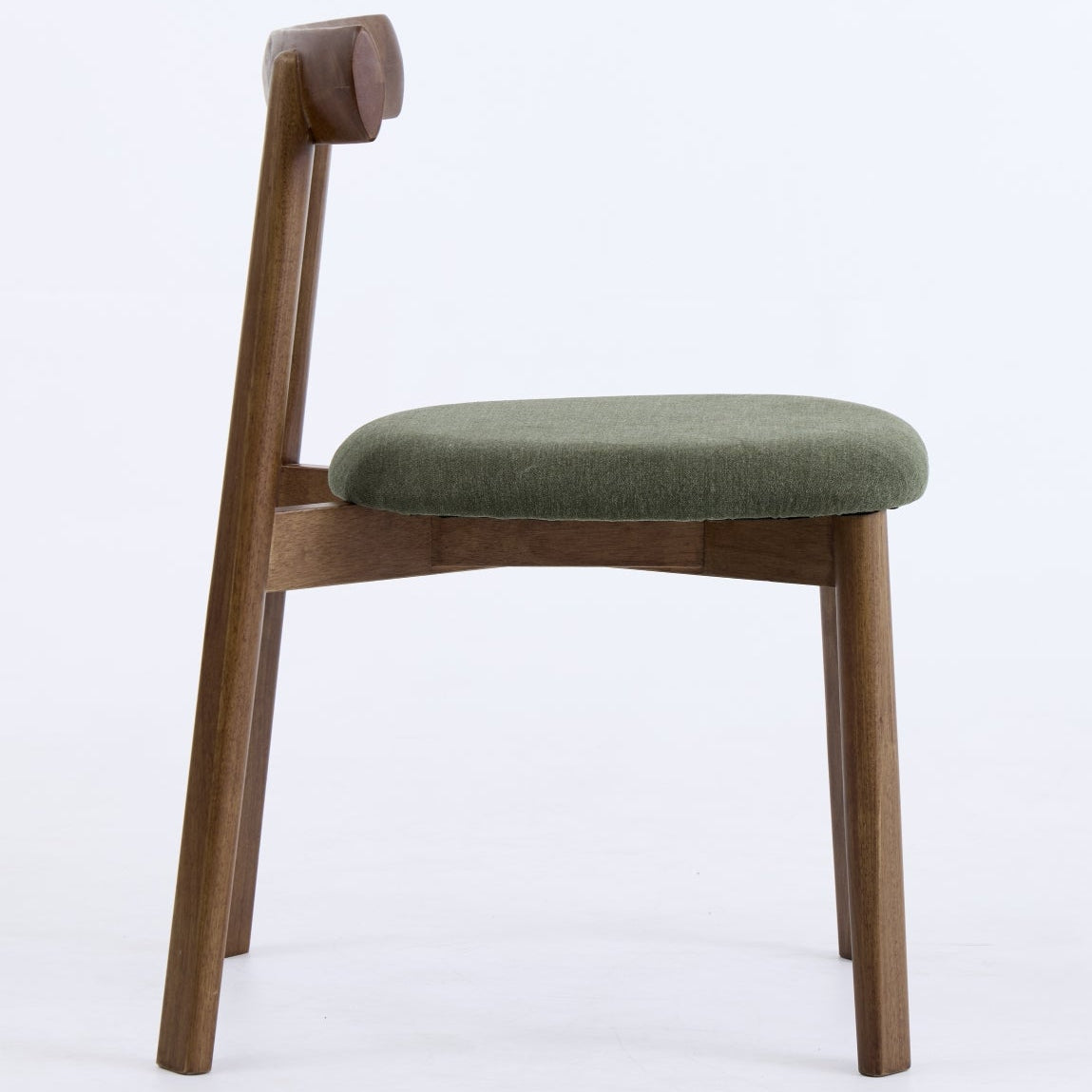 Soma Dining Chairs – Set of 2 | Olive Green