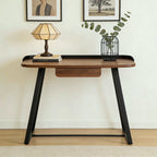 Vanta Dressing Table – One Drawer | Walnut