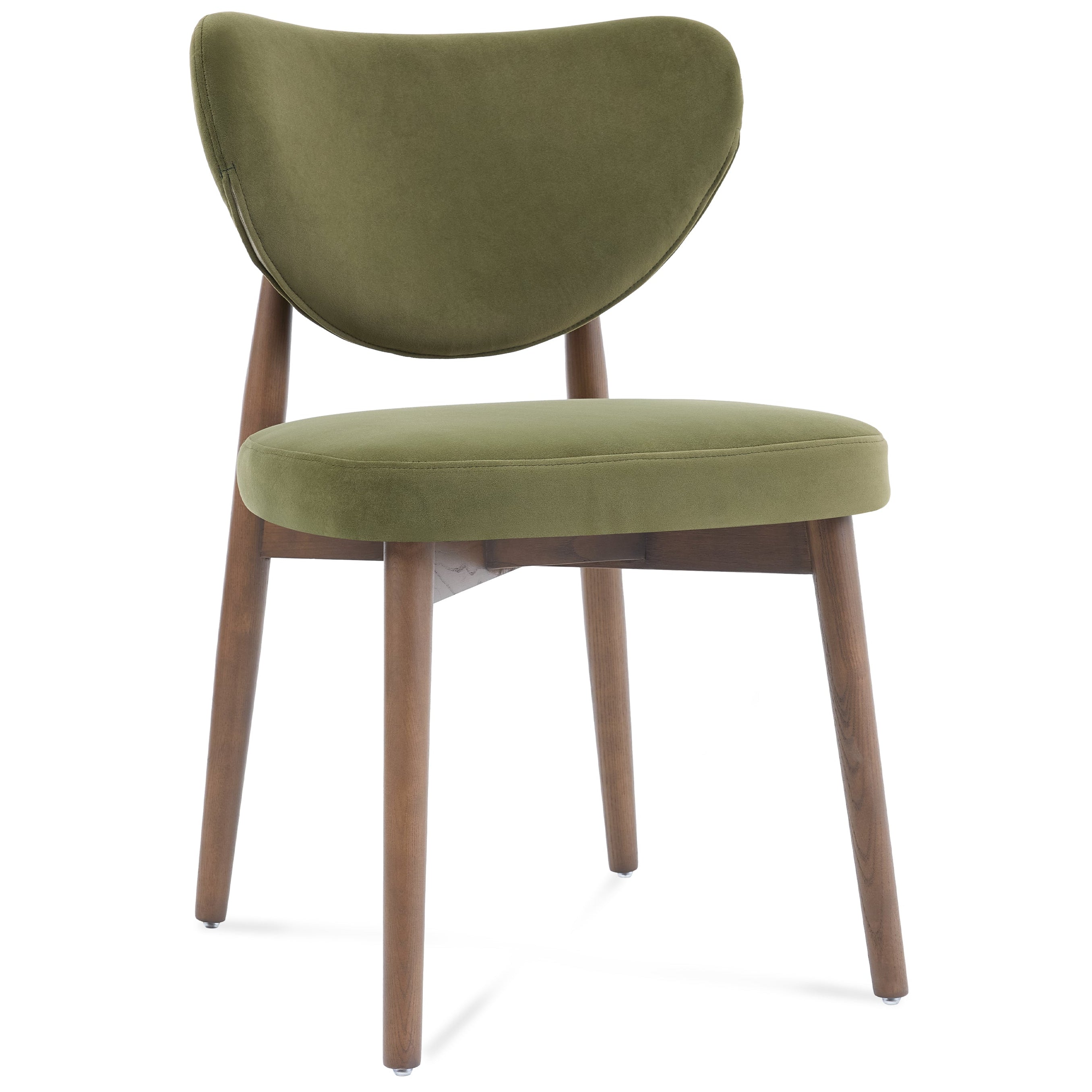 Valen Dining Chairs – Set of 2 | Olive Green