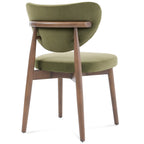 Valen Dining Chairs – Set of 2 | Olive Green