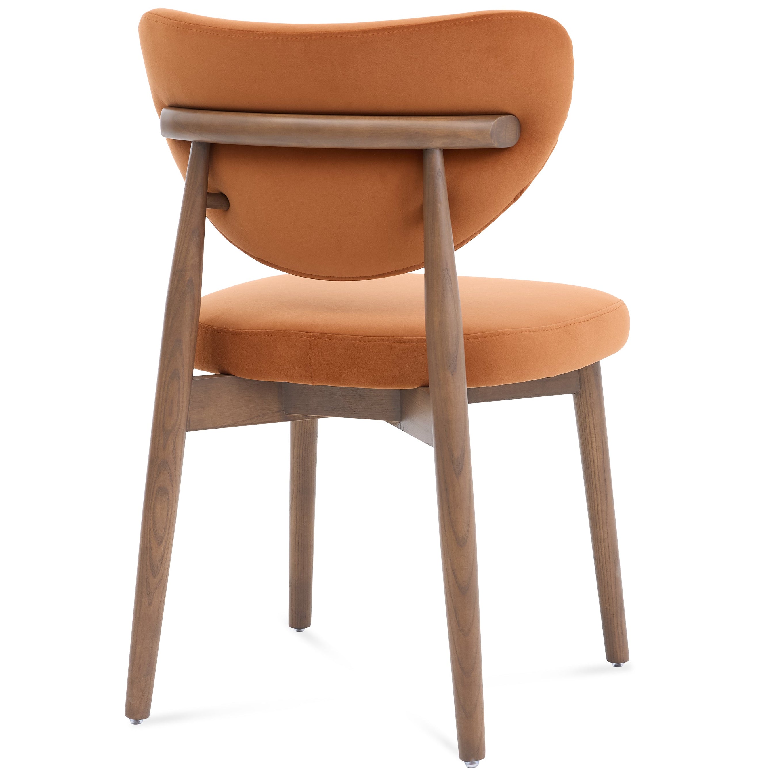Valen Dining Chairs – Set of 2 | Rusty Orange
