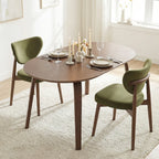 Birchstone Dining Table – Round Edge | Walnut