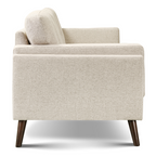 Vedic Sofa – 3 Seater | Beige