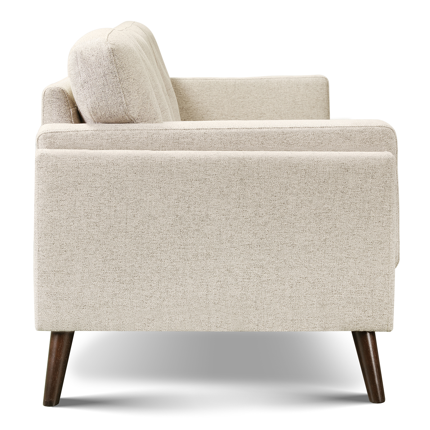 Vedic Sofa – 3 Seater | Beige
