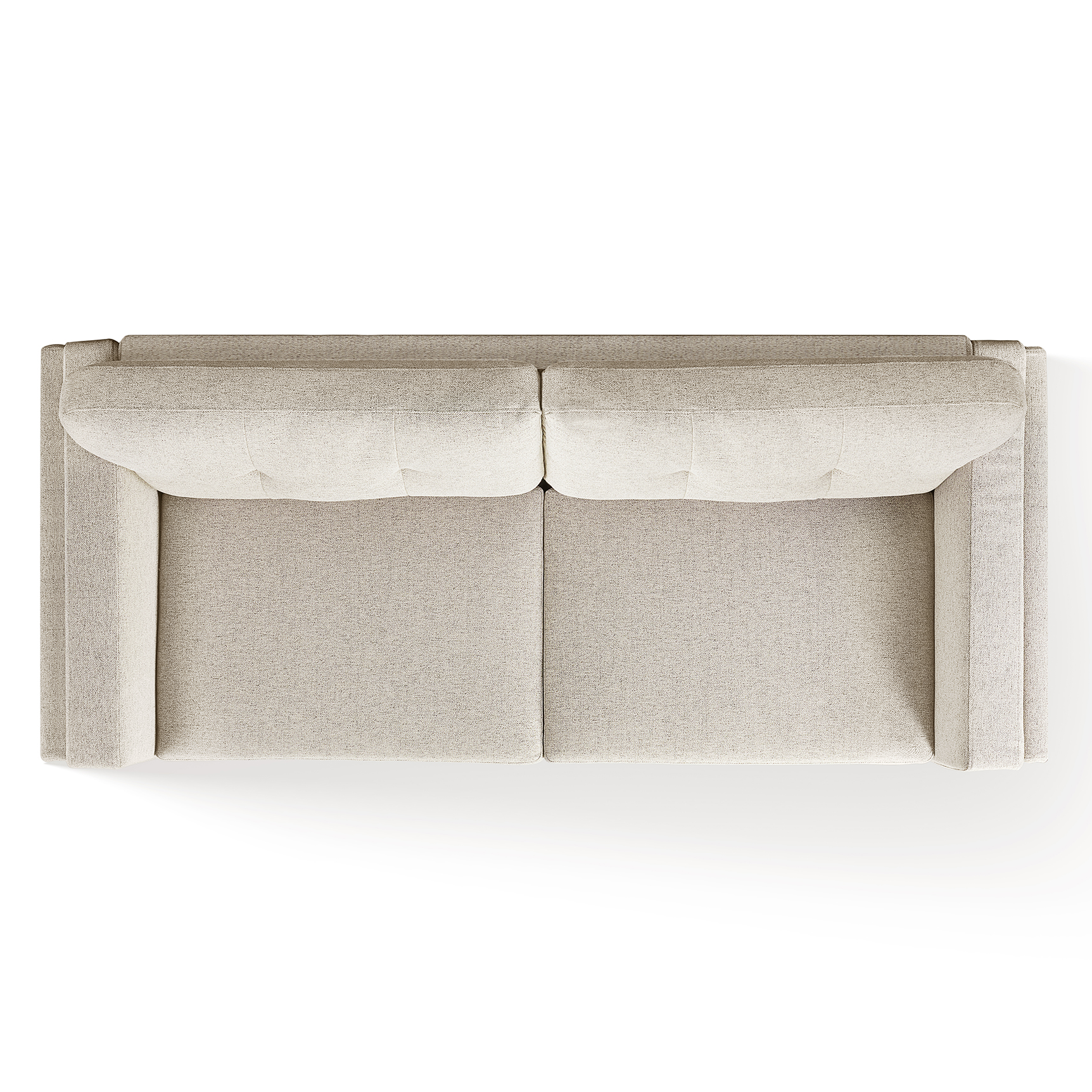 Vedic Sofa – 3 Seater | Beige