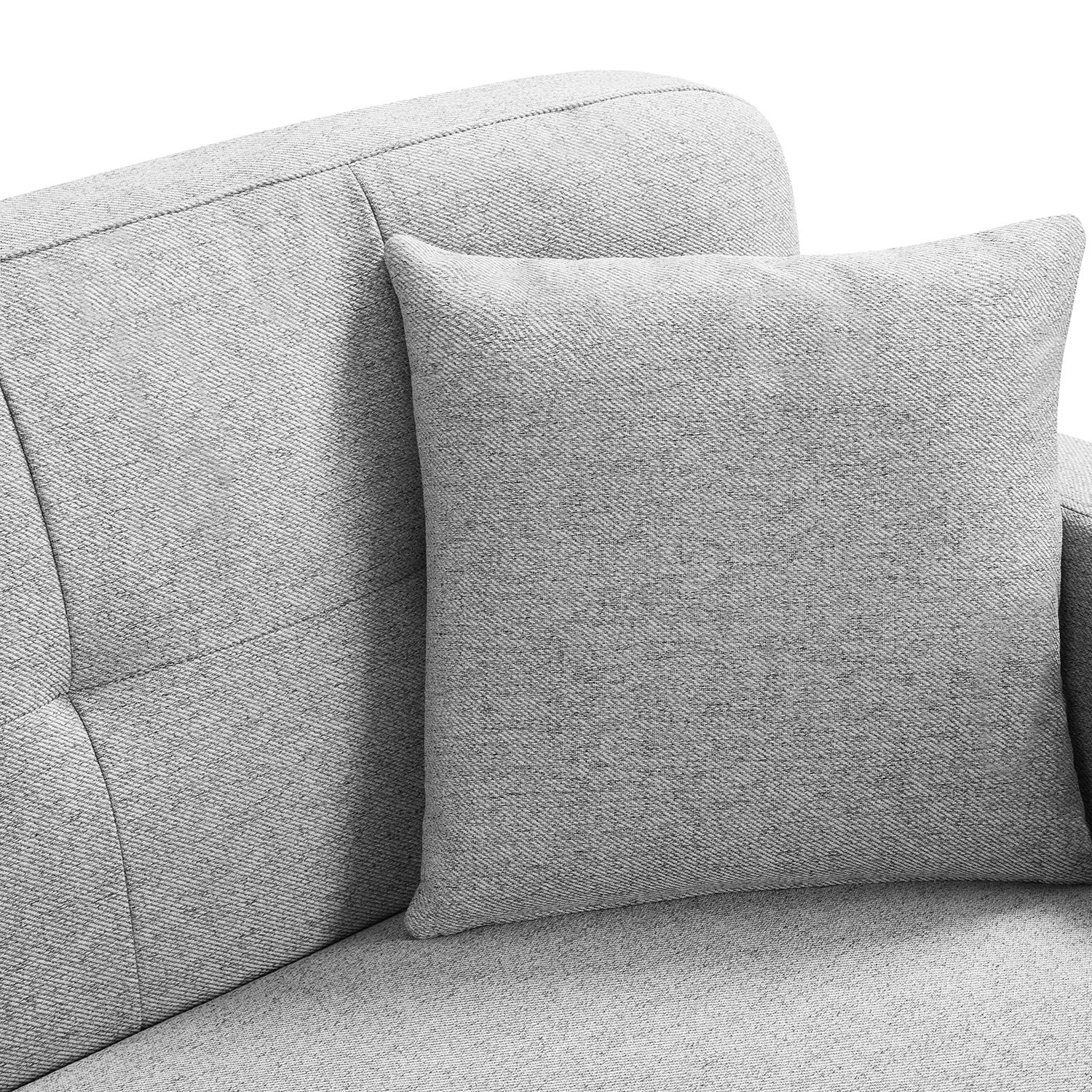 Vedic Sofa – 3 Seater | Dark Grey
