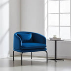 Vivien Accent Chair – Velvet | Navy