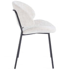 Wexley Boucle Dining Chairs – Set of 4 | Cream