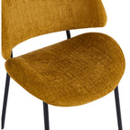 Wexley Dining Chairs – Set of 4 | Mustard