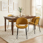 Wexley Dining Chairs – Set of 4 | Mustard