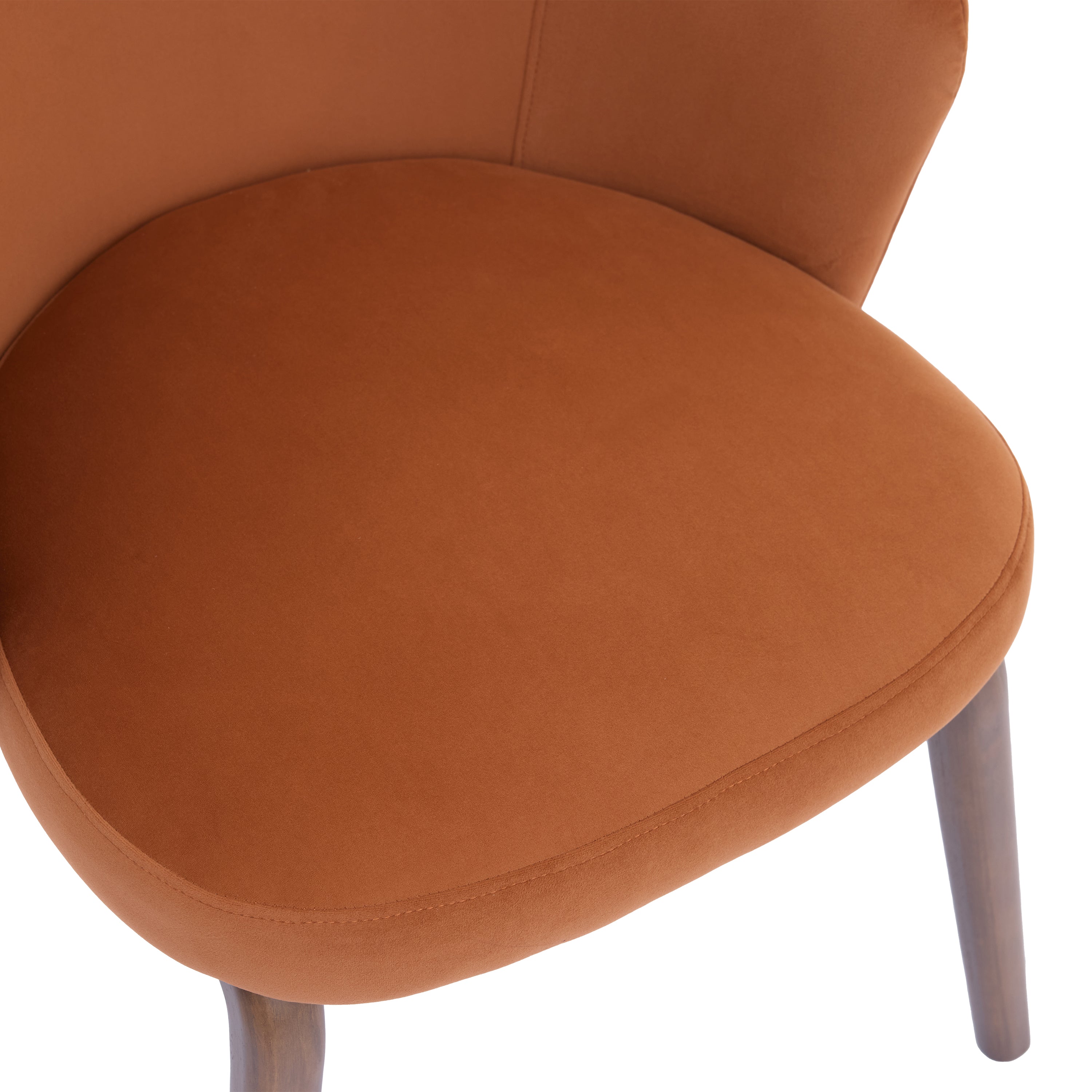 Woodmere Dining Chair – Rusty Orange