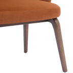 Woodmere Dining Chair – Rusty Orange
