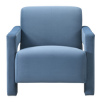 Apex Armchair – Blue | Soft Weave