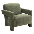 Apex Armchair – Olive | Soft Weave