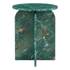 Arco Side Table – Green Pandora | Round