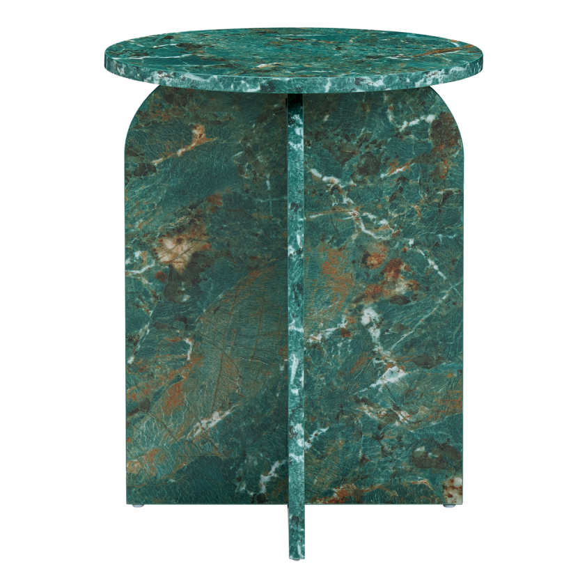 Arco Side Table – Green Pandora | Round