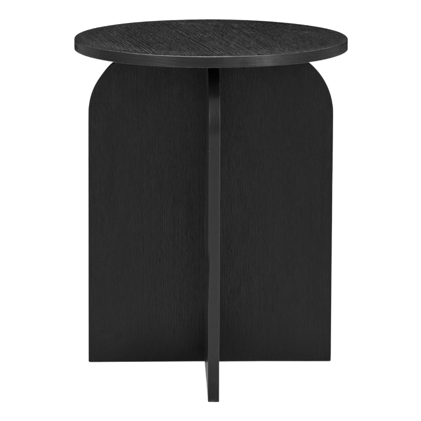 Arco Side Table – Black Amazon | Round