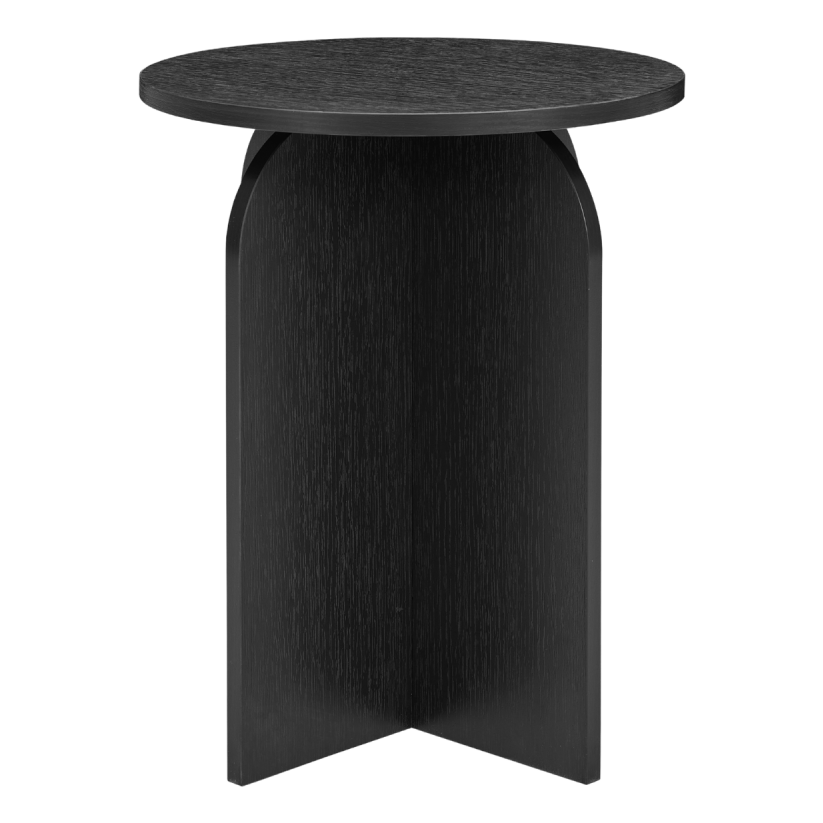 Arco Side Table – Black Amazon | Round