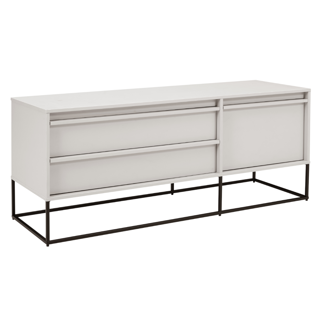 Albion Sideboard – Stone | 3 Drawer