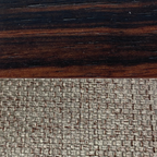 Bali Bedframe – Ebony | Grey Weave
