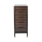 Bali Chest – Ebony | 5 Drawer
